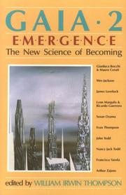 Cover of: Gaia 2: Emergence  by William Irwin Thompson