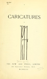 Cover of: Caricatures by Tom Tit by Arthur Good