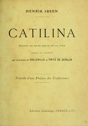 Catilina by Henrik Ibsen