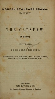 Cover of: The catspaw: a comedy in five acts