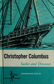 Cover of: Christopher Columbus: sailor and dreamer.