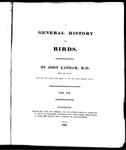 Cover of: A general history of birds by Latham, John