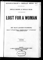 Cover of: Lost for a woman