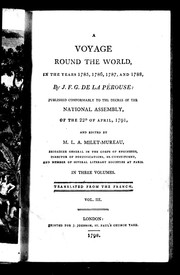 Cover of: A  voyage round the world in the years 1785, 1786, 1787 and 1788 by Jean-François de Galaup, comte de Lapérouse