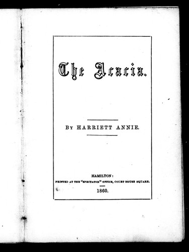 The acacia