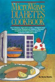 Cover of: The MicroWave DiabetesCookbook