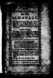 Cover of: The Nova Scotia calender, or, An Almanack for the year of the Christian ñra, 1780: and from the creation of the world ... and in the twentieth year of the reign of His Majesty King George the Third ... wherein is contained, the eclipses of the luminaries, ... feasts and fasts of the Church, sittings of the several courts and sessions in this province, &c. &c. ... calculated for the meridian of Halifax in Nova Scotia ... but will serve, without sensible error, for any part of Nova Scotia