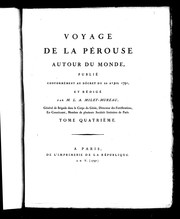 Cover of: Voyage de La Pérouse autour du monde: publié conformé ment au décret du 22 avril 1791 et