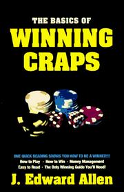 Cover of: The basics of winning craps