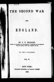 Cover of: The second war with England