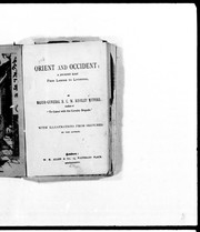 Cover of: Orient and occident