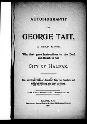 Autobiography of George Tait by George Tait