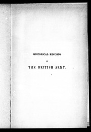 Cover of: Historical record of the Sixty-first Gloucestershire Regiment of Foot by Cannon