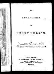 Cover of: The adventures of Henry Hudson by Lambert Lilly
