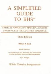 A simplified guide to BHS by William Robert Scott, William R. Scott, Hans Peter Ruger