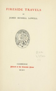 Cover of: The complete writings of James Russell Lowell. by James Russell Lowell