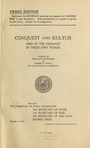 Cover of: Conquest and kultur