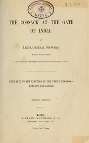 Cover of: The Cossacks at the gate of India | Charles Lionel Showers