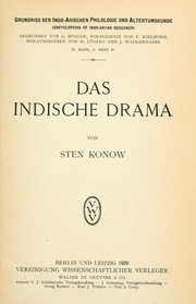 Cover of: Das indische Drama