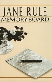Cover of: Memory board