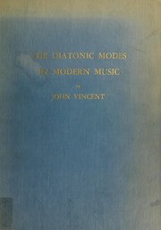 Cover of: The diatonic modes in modern music