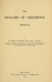 Cover of: The diseases of childhood (medical)