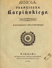 Cover of: Dzieła