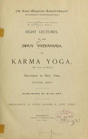 Cover of: Eight lectures