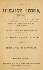 Cover of: The firemen's record by J. Albert Cassedy