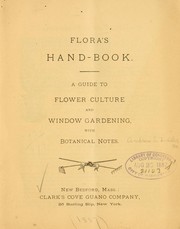 Cover of: Flora's hand-book