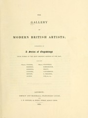 Cover of: The gallery of modern British artists by 