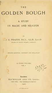 Cover of: The golden bough: a study in magic and religion