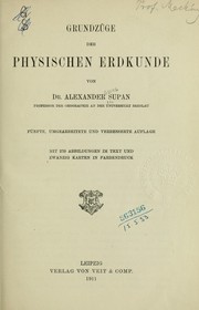 Cover of: Grundzüge der physischen Erdkunde