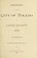 Cover of: History of the city of Toledo and Lucas County, Ohio ...