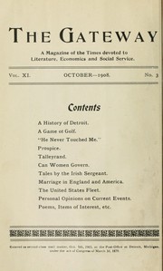 Cover of: A history of Detroit