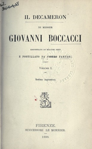 Il Decameron