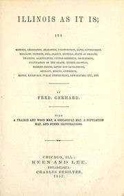 Cover of: Illinois as it is