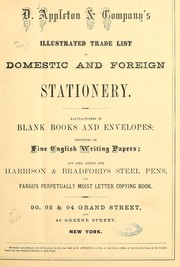 Cover of: Illustrated trade list of domestic and foreign stationery