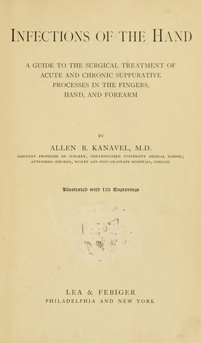 Infections of the hand