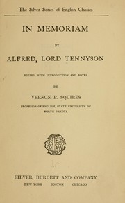 Cover of: In memoriam by Alfred Lord Tennyson