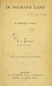 Cover of: In No-man's Land by Elbridge Streeter Brooks