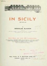 Cover of: In Sicily, 1896-1898-1900