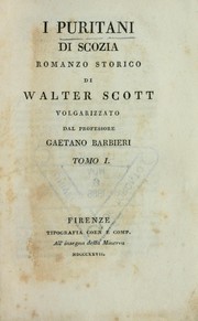 I Puritani di Scozia by Sir Walter Scott