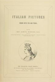 Cover of: Italian pictures, drawn with pen and pencil