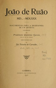 Cover of: João de Ruão, MD...-MDLXXX by João de Ruão