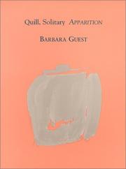Cover of: Quill, Solitary APPARITION