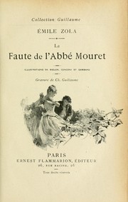 La faute de l'abbé Mouret by Émile Zola