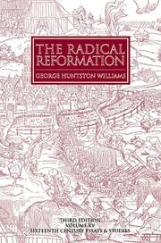 Cover of: 'The Radical Reformation