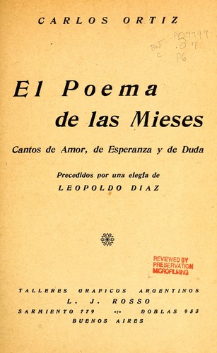 El poema de las mieses