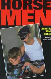 Cover of: Horsemen: leathersex short fiction